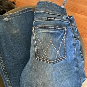 Wrangler stretch flares